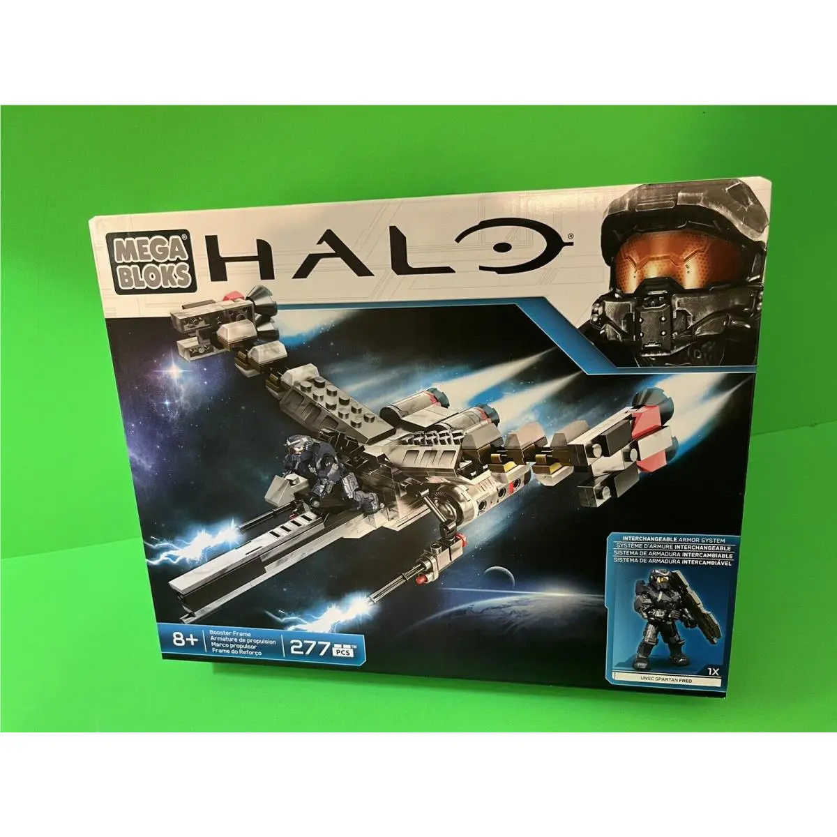 Halo Mega Bloks Eva Booster Frame Set CND02 Feat. Spartan