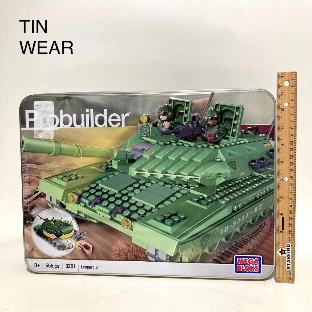 Mega Bloks Probuilder Leopard 2 Tank 3251 Armed Forces West Germany