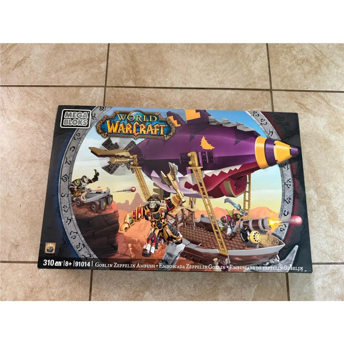 Mega Bloks 91014 - World Of Warcraft Wow Goblin Zeppelin Ambush