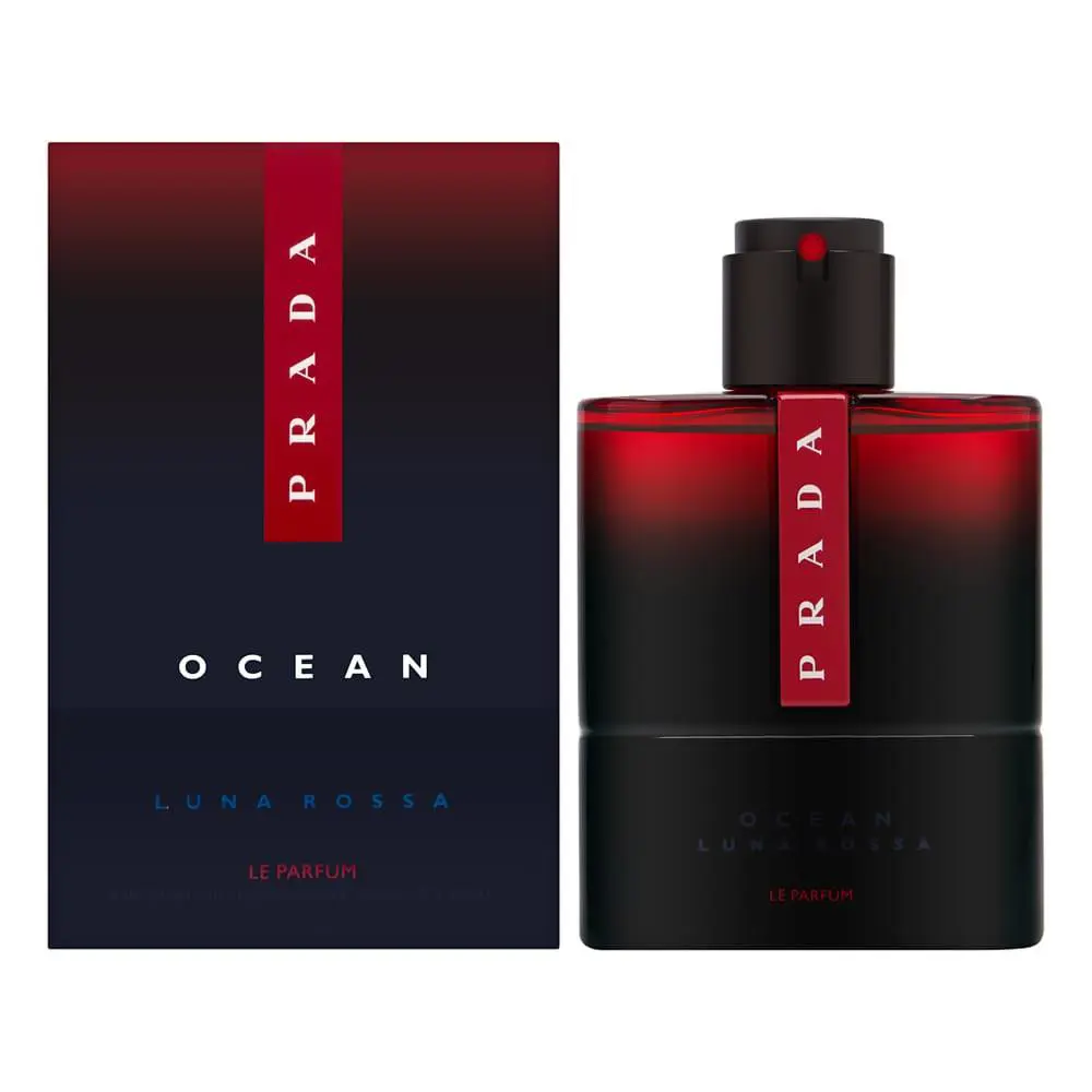 Prada Luna Rossa Ocean For Men 3.3 oz Le Parfum Rechargeable Refillable Spray