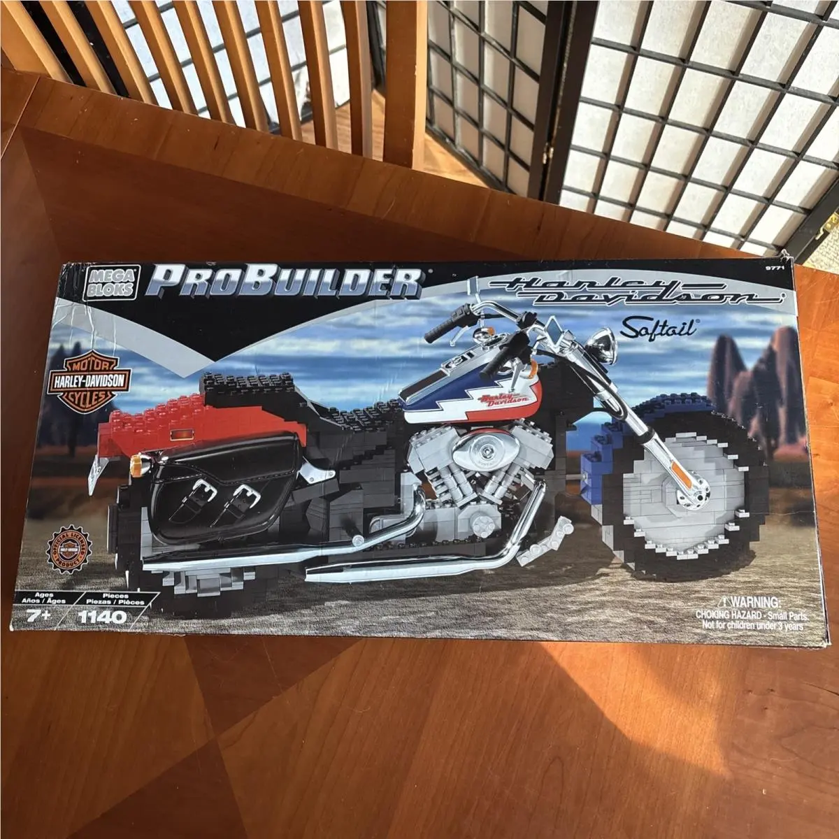 Mega Bloks Harley Davidson Pro Builder Harley Davidson Softail 9771
