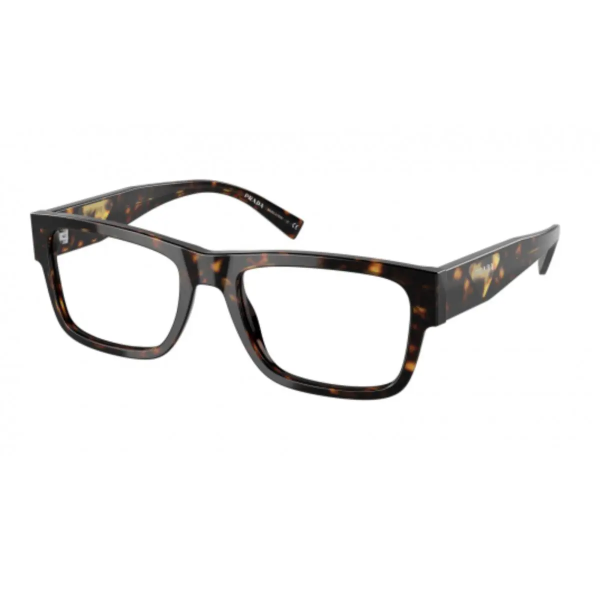 Prada Eyeglasses Vpr 15Y 2AU-1O1 54-19 145 Large Havana Tortoise Frames - Frame: Tortoise