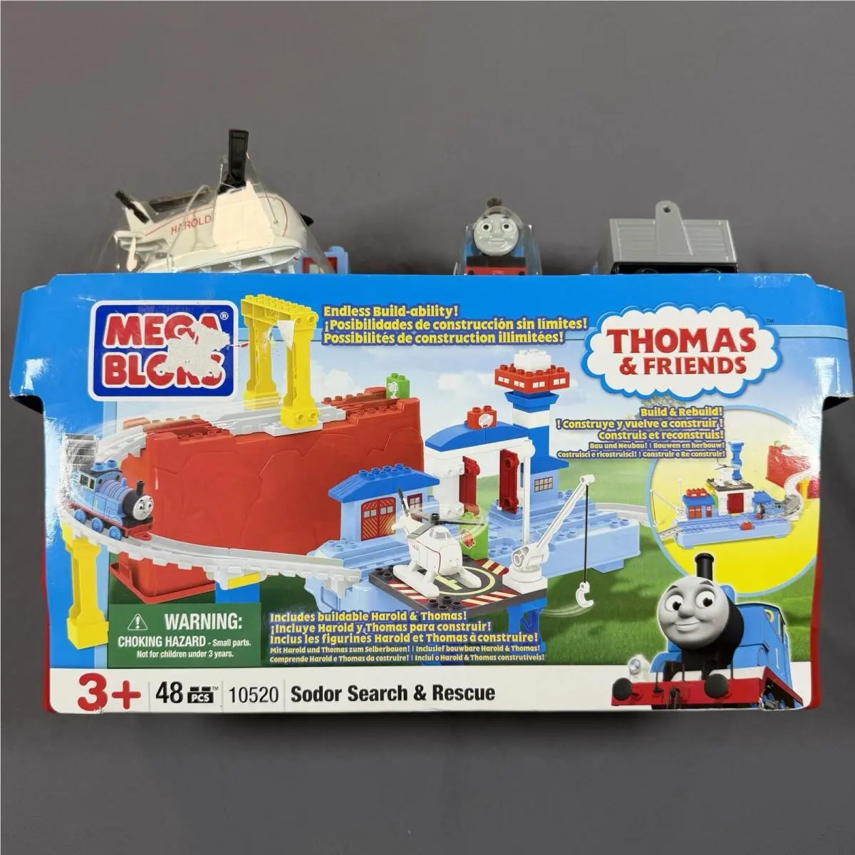 Mega Bloks 10520 Thomas Friends Sodor Search Rescue 48 Pieces Playset