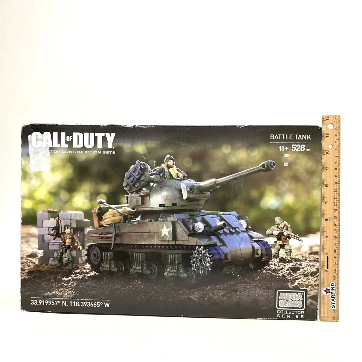 Call of Duty Battle Tank Mega Bloks Collector Series Codigo CNG96 528pcs Read