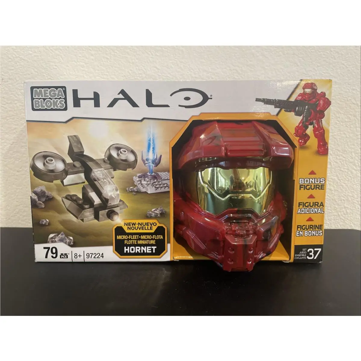 Mega Bloks Halo Micro-fleet Hornet Set 97224 Super Poseable Micro Figure Nip