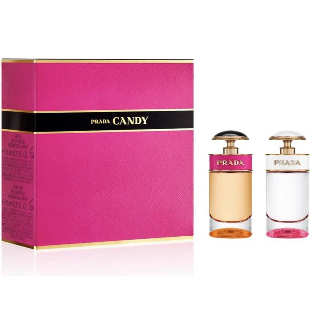Prada Candy Candy Kiss 2 pc Mini Gift / Travel Set 6.5 ml / 0.21 oz Edp Dab-on