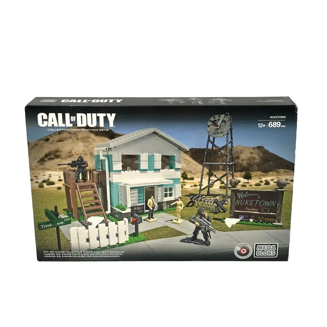 Mega Bloks Call of Duty Nuketown CYR73 Collector Series - Htf