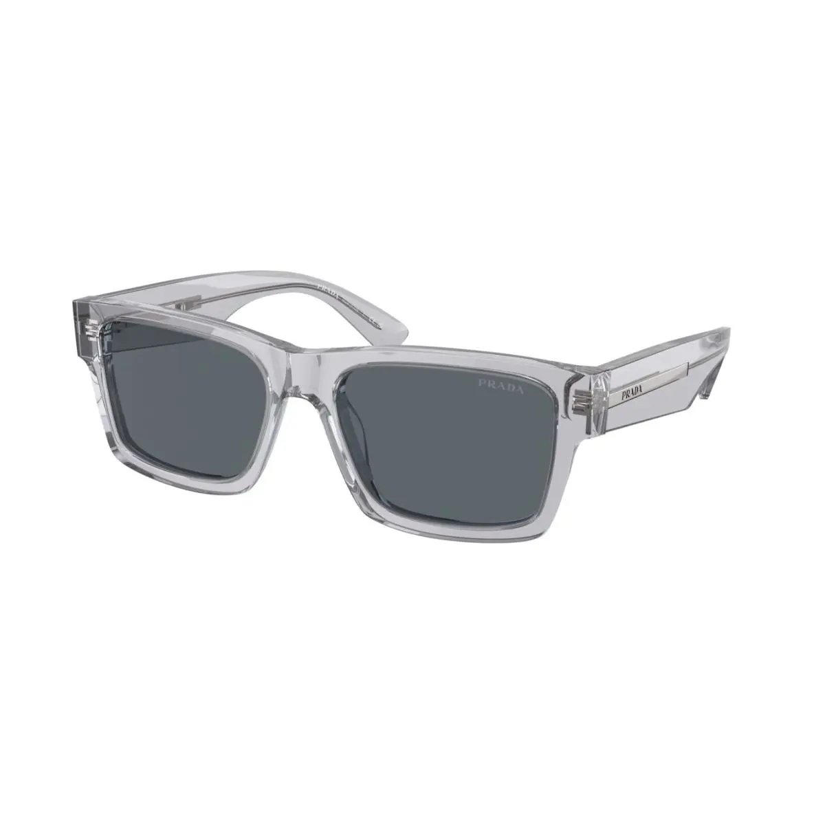 Prada PR 25ZS Crystal Grey/blue U430A9 Sunglasses