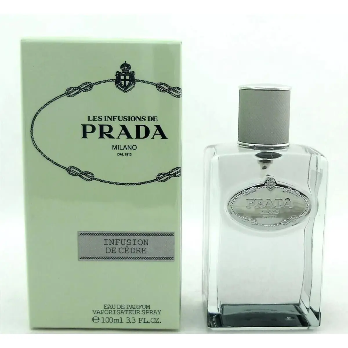 Prada Infusion De Cedre Eau De Parfum Spray Unisex 3.3 oz 100 ml