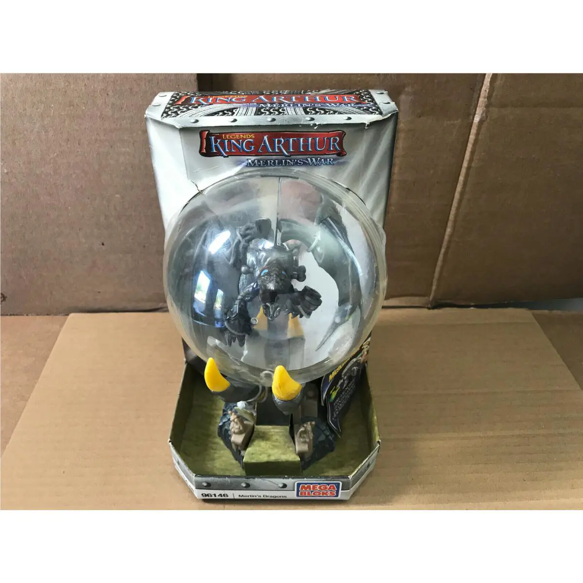 Mega Bloks Legends King Arthur Merlin`s Dragons Toxynis 96146