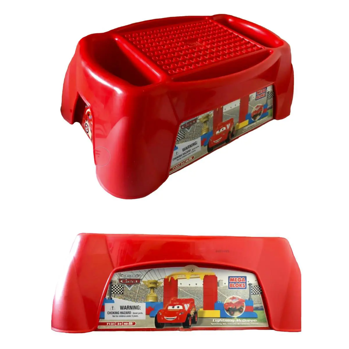 Megabloks 7121 40pcs Cars Build-off Lab Table Kids Building Toy