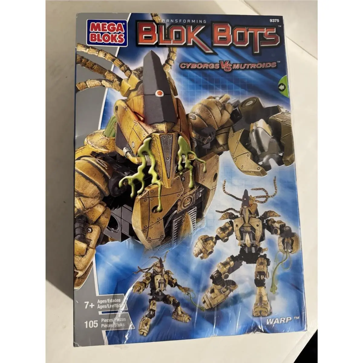 Mega Bloks Transforming Blok Bots 9375 Cyborgs Vs Mutroids 2003 Dread
