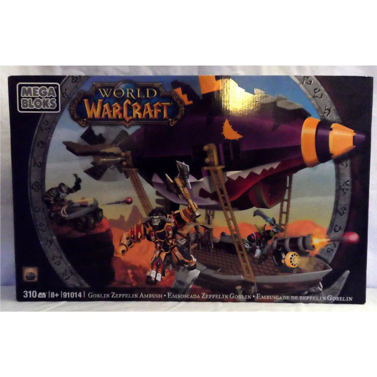 World OF Warcraft Mega Bloks Goblin Zeppelin Ambush 91014