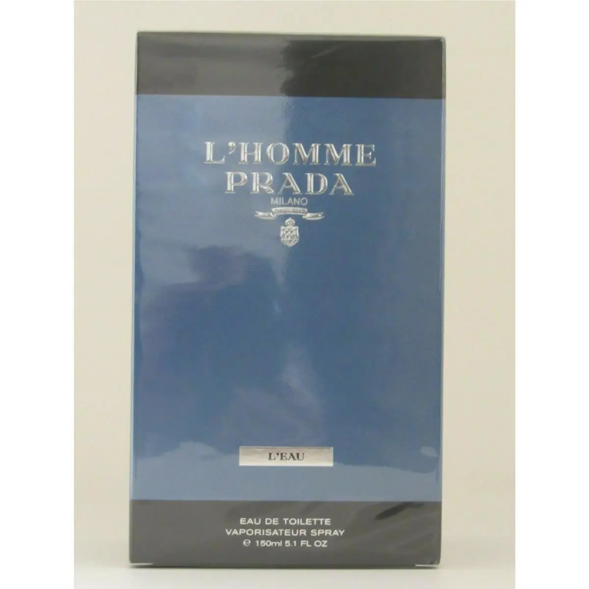 L`homme Prada Milano L`eau by Prada 5.1 oz Edt Spray Box Made in Spa