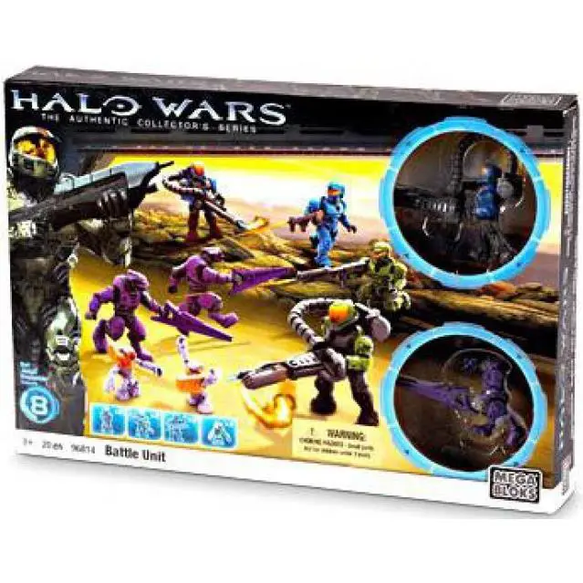 Mega Bloks Halo Battle Unit Exclusive Set 96814