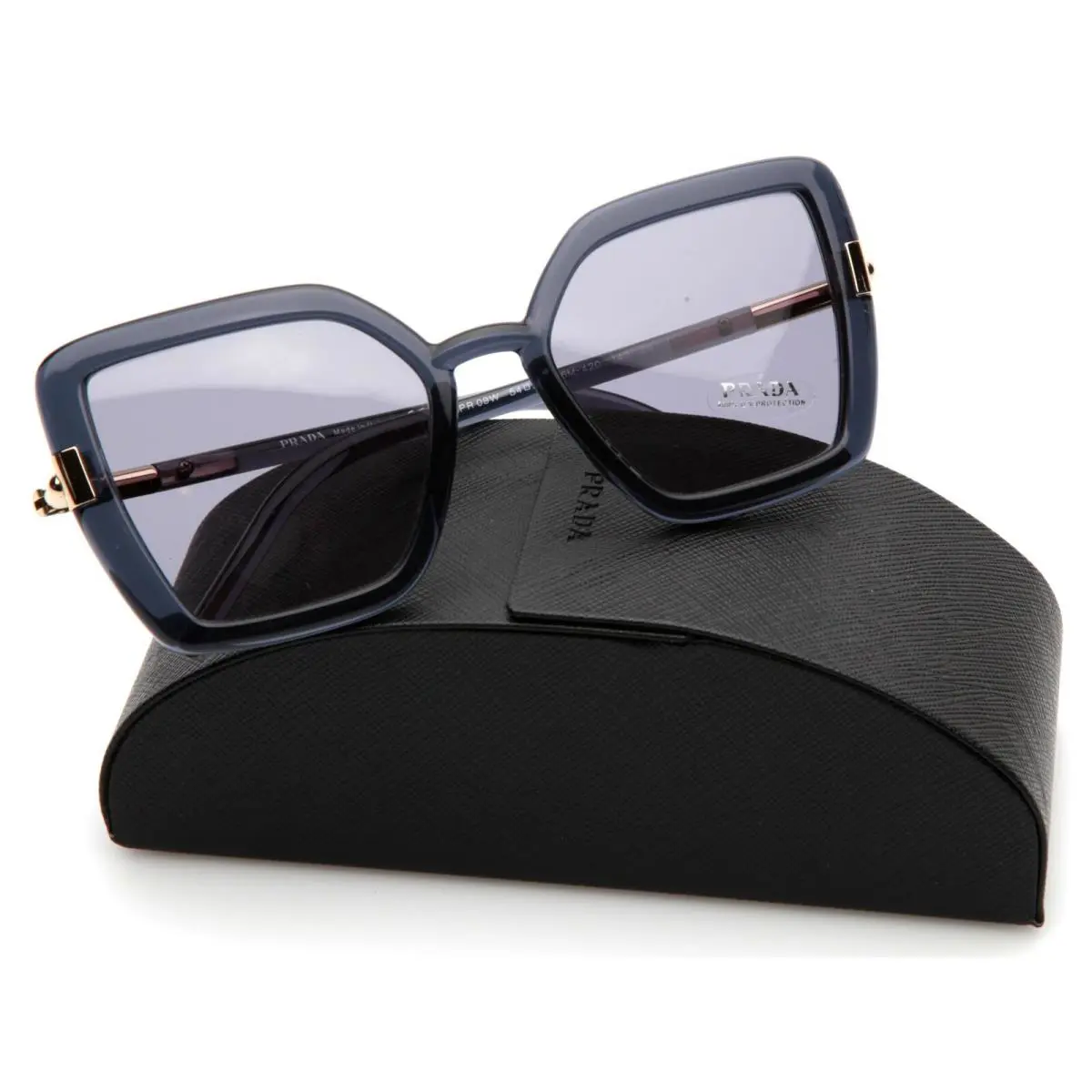Prada Spr 09W 06M-420 Blue Sunglasses 54-20-140mm B48mm 2N Italy