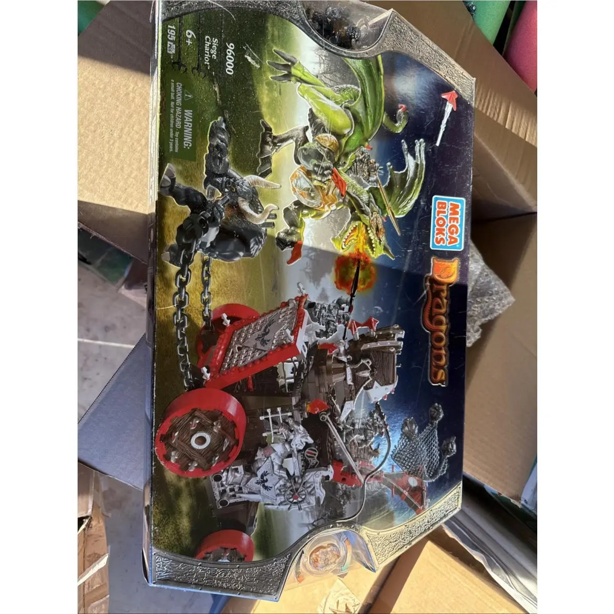Mega Bloks 96000 Dragons Siege Chariot