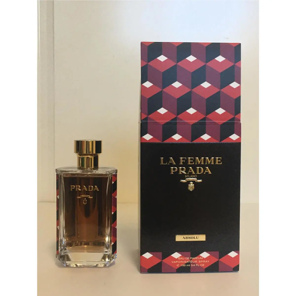Prada La Femme Absolu Eau de Parfum Spray 3.4 oz 100 mL Womens Perfume Fragrance