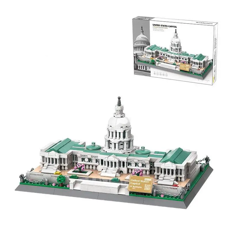 Capitol Building Washington D.c.: Building Blocks Toy