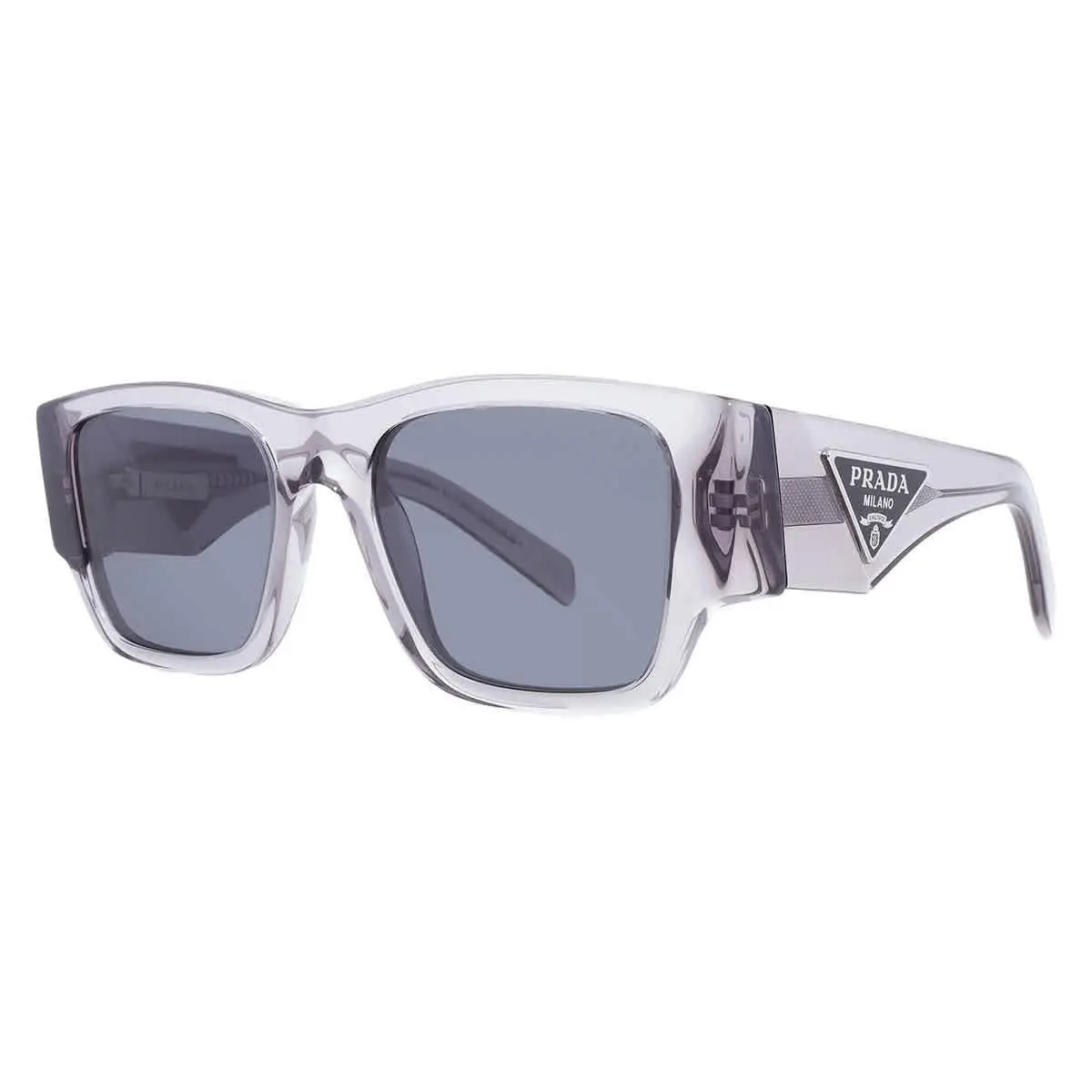 Prada PR10ZS 16Z70B Transparent Asphalt/dark Grey 54-20-140 Sunglasses