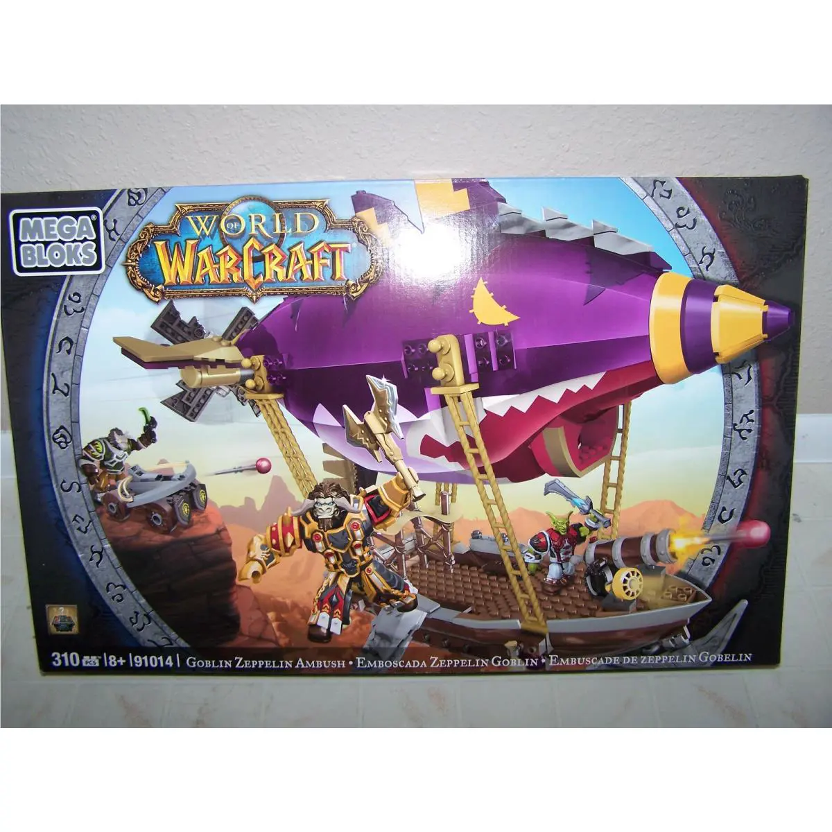Mega Bloks World War Craft Goblin Zeppelin Ambush 91014