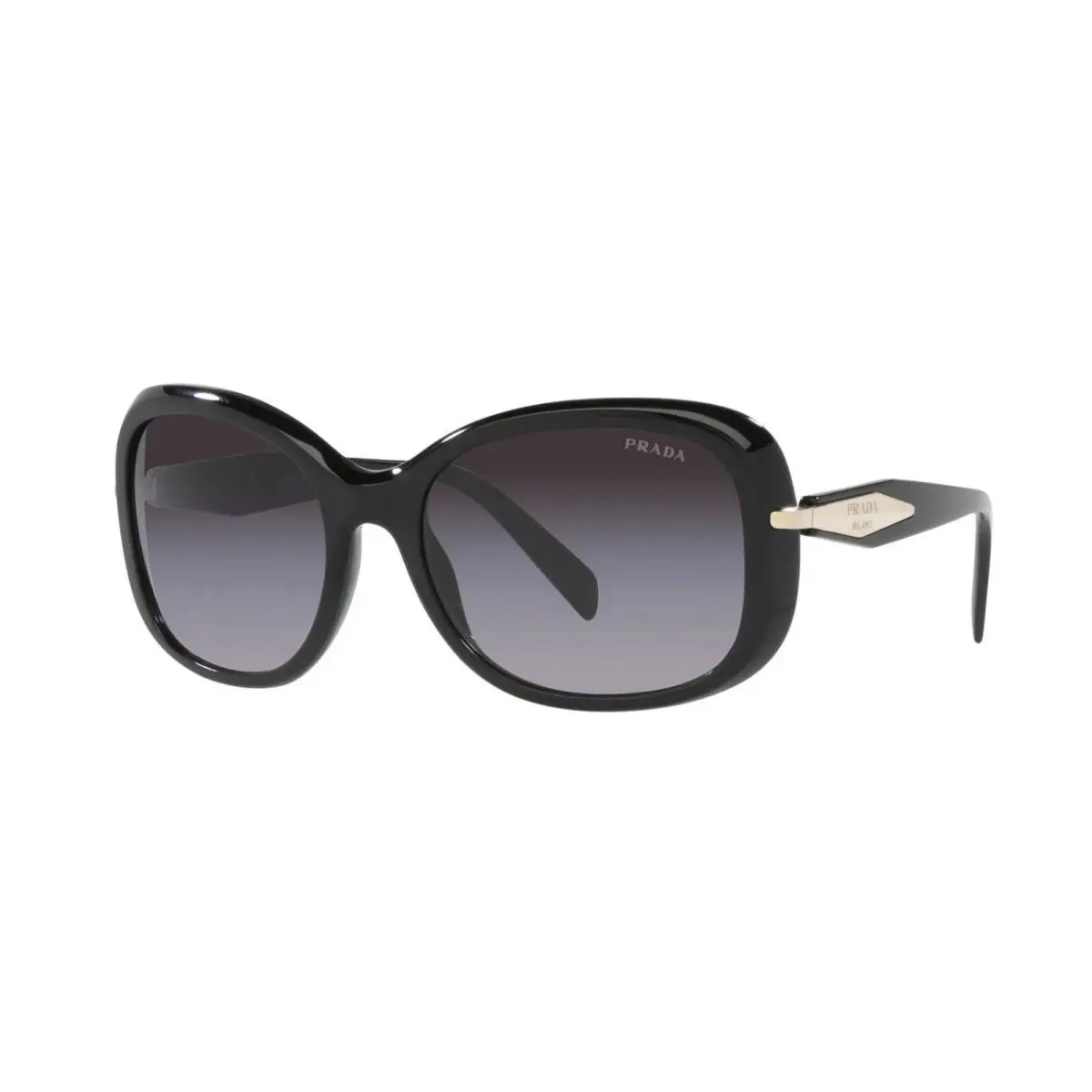 Prada PR 04ZS Black/dark Grey Shaded 1AB-09S Sunglasses