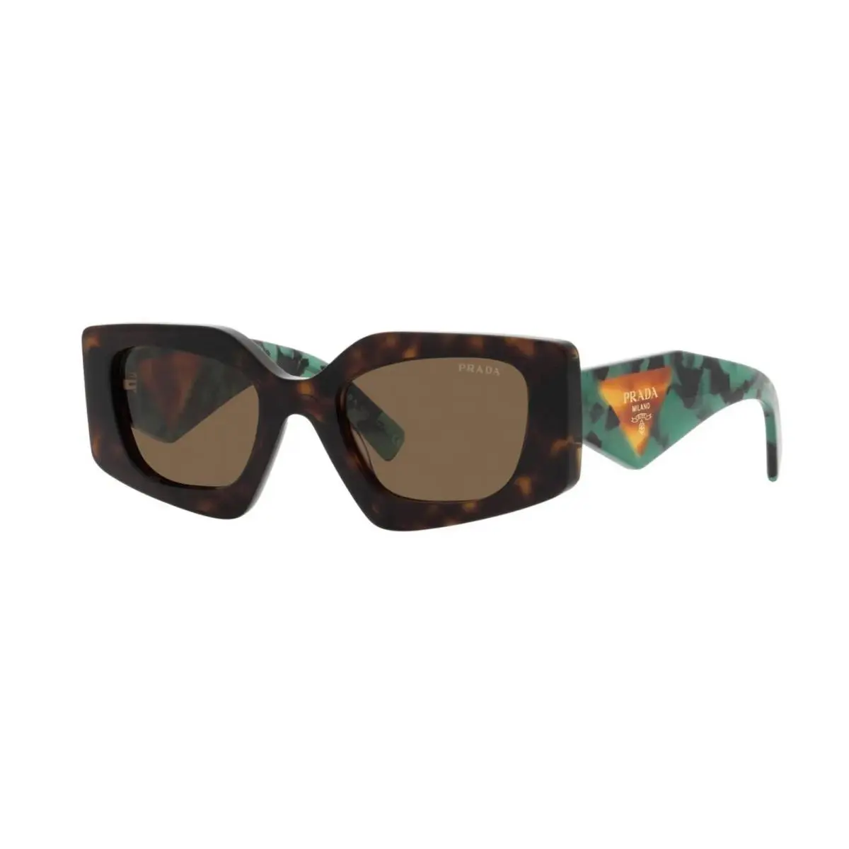 PR 15YS Havana/dark Brown 2AU06B Sunglasses by Prada