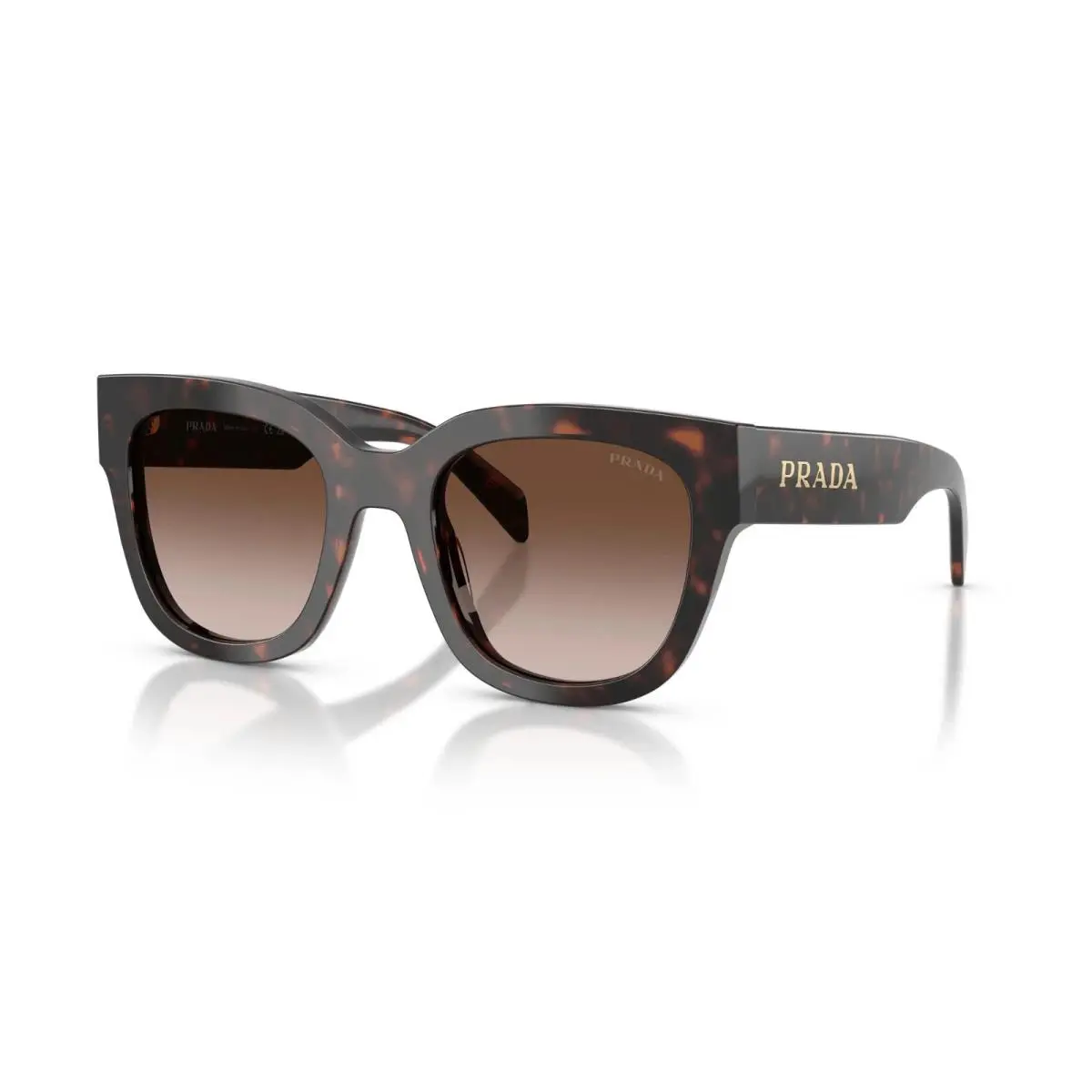 PR C04S Root Tortoise/brown Gradient 17N80A Sunglasses by Prada