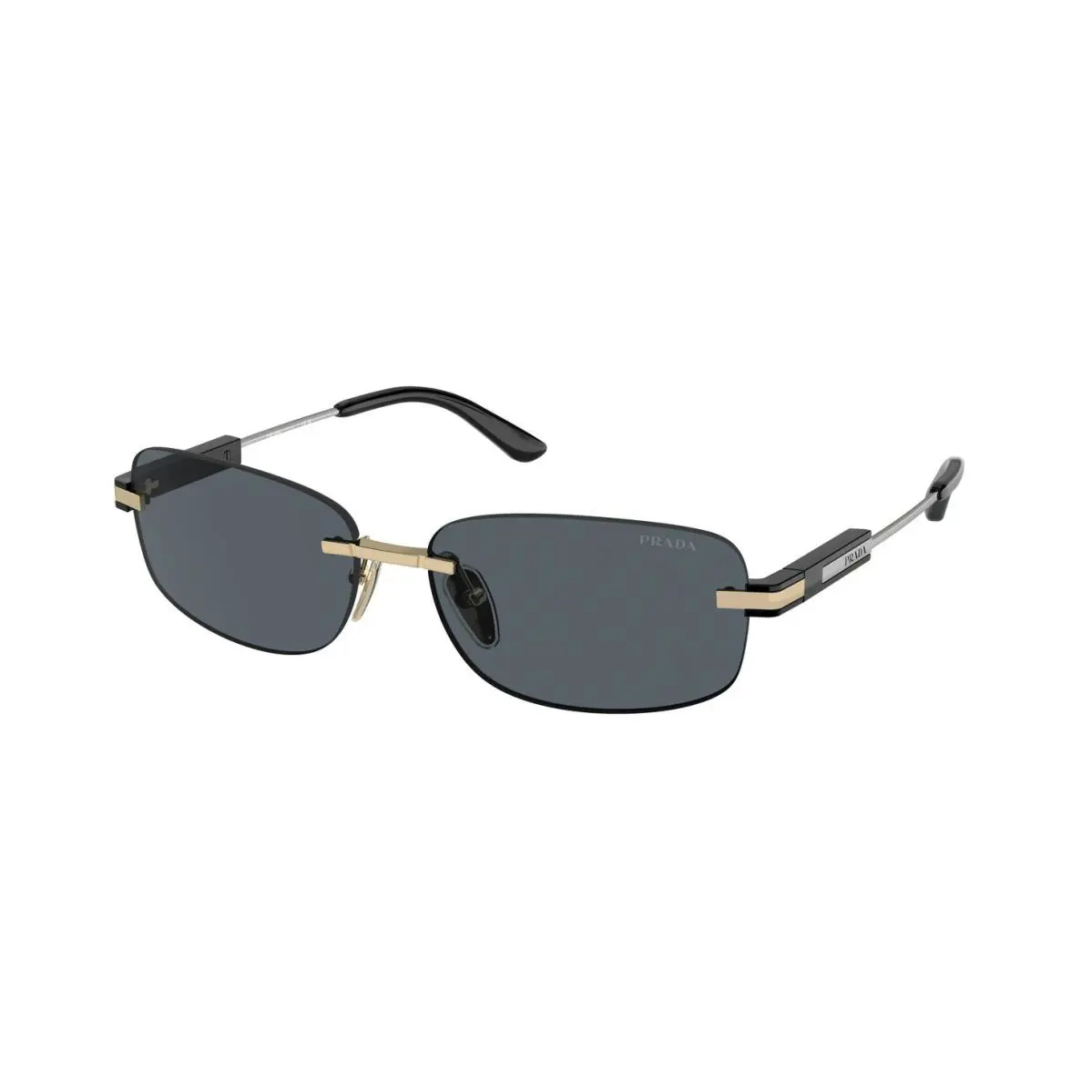 Prada PR 68ZS Pale Gold/dark Grey ZVN-09T Sunglasses