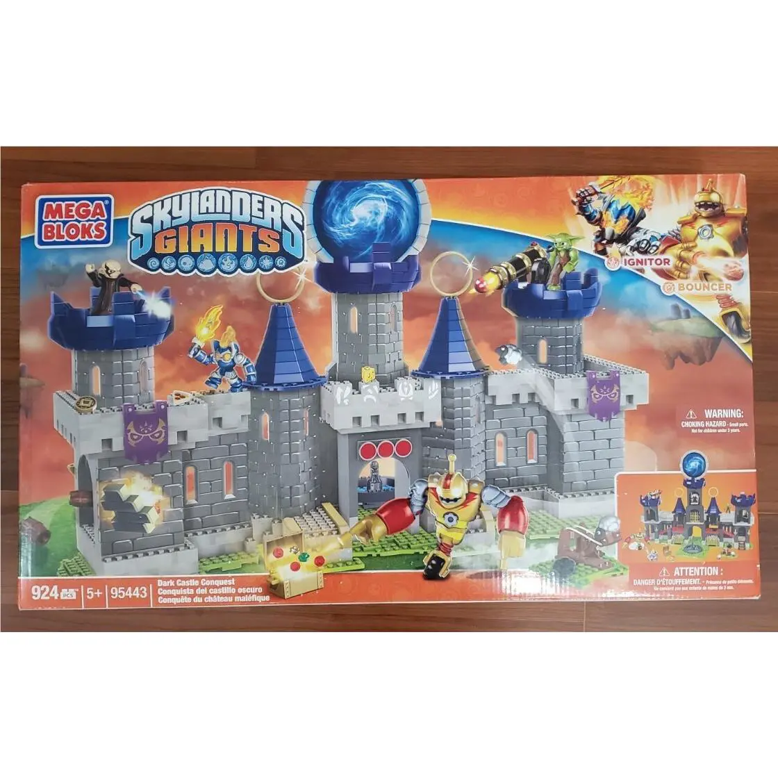 Mega Bloks Skylanders Giants Dark Castle Conquest New/sealed 95443 Ages 5+