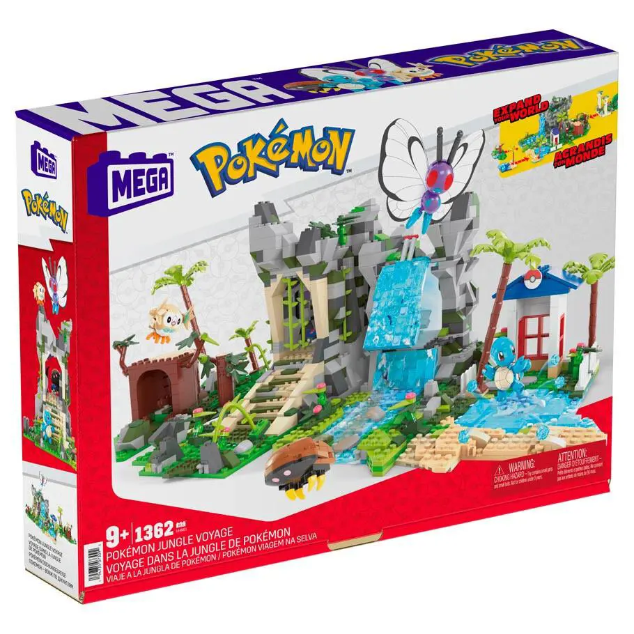 Mega Construx: Pokemon: Ultimate Jungle Expedition Building Block Set