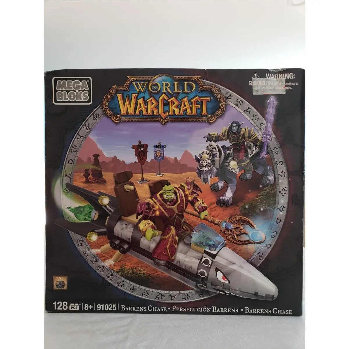 Mega Bloks World Of Warcraft 91025 Barren`s Chase See Box Condition
