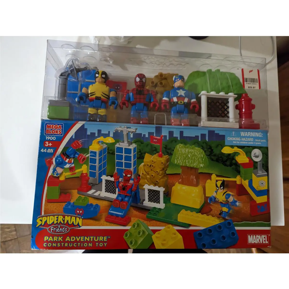 Mega Bloks Spider-man Friends Park Adventure Marvel Spiderman 2005