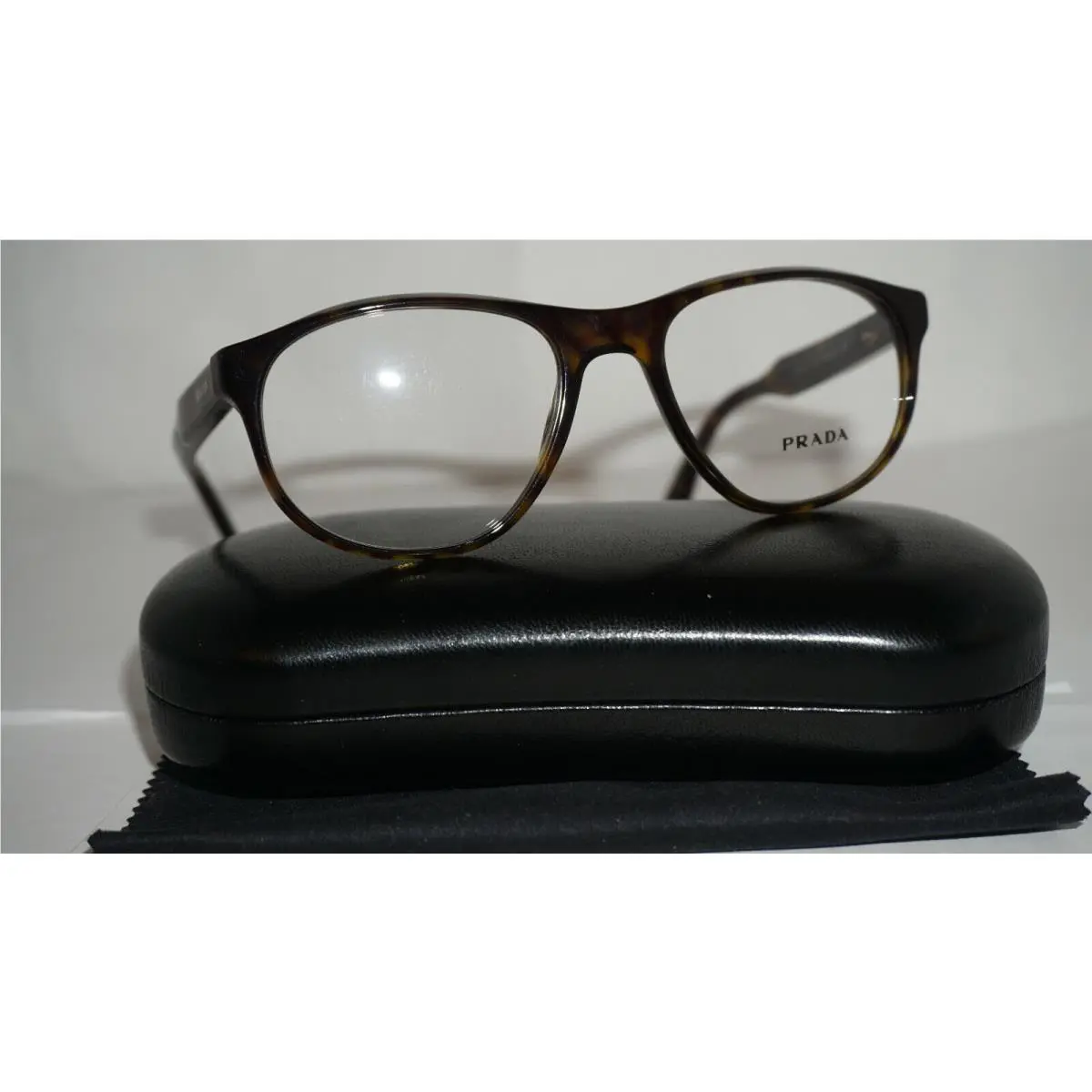 Prada Eyeglasses Havana VPR12S 52 18 HAQ-1O1 140
