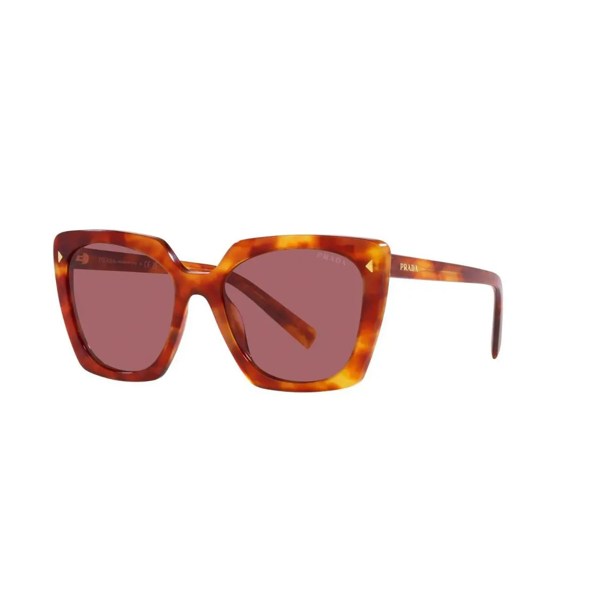 Prada PR 23ZS Light Havana/pink Violet 4BW-08S Sunglasses