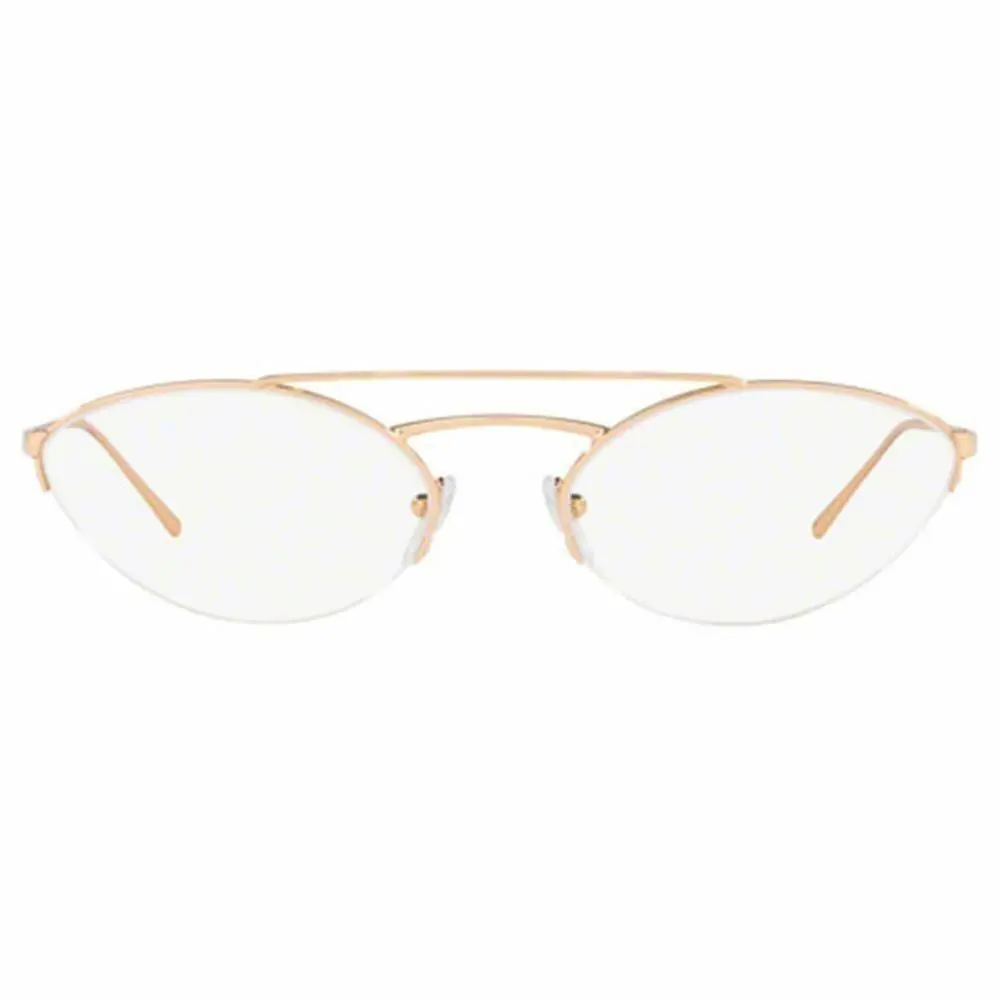 Prada Women`s Eyeglasses Pink Gold Frame W/demo Lens PR62VV SVF1O1