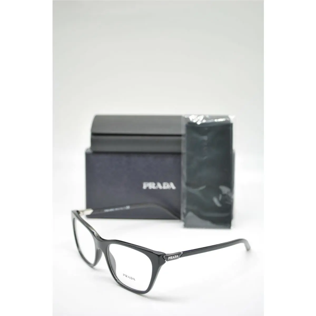 Prada Vpr 08W 2BM-1O1 Opal Bordeaux RX Eyeglasses 55-16