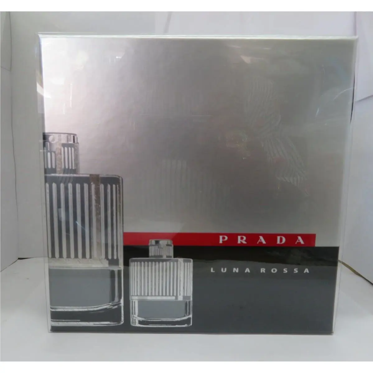 Prada Luna Rossa Set:eau de Toilette 1.7 Oz+shower Gel 3.4 oz
