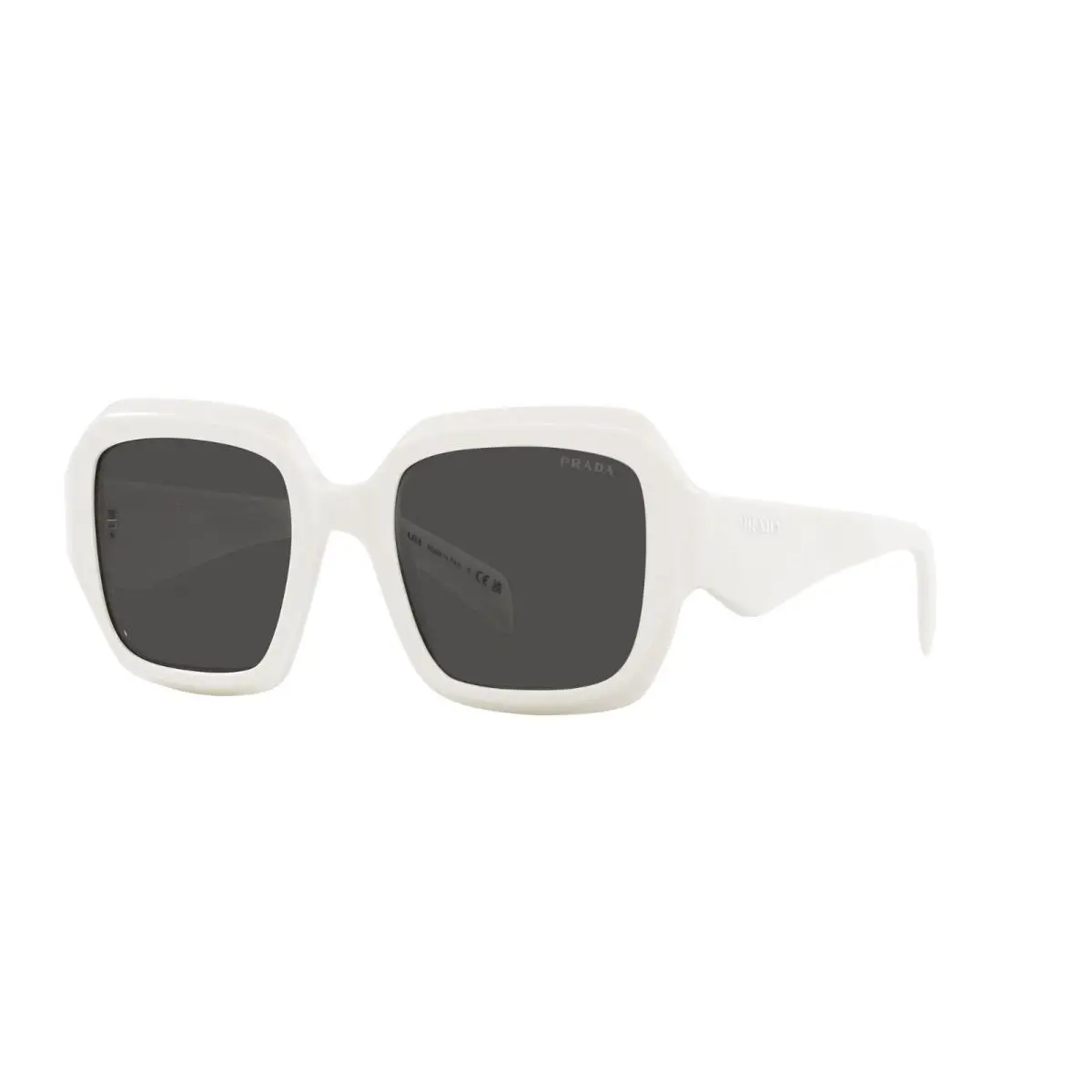 Prada PR 28ZS White/dark Grey 17K-08Z Sunglasses