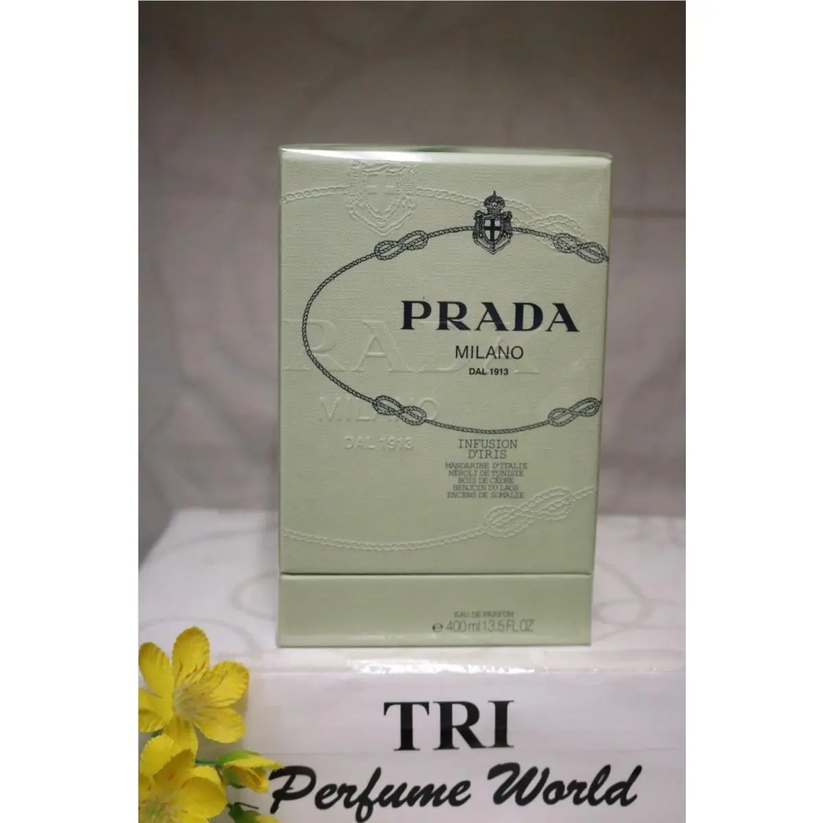 Prada Milano Infusion D`iris Eau de Parfum 13.5 Fl. Oz. Huge