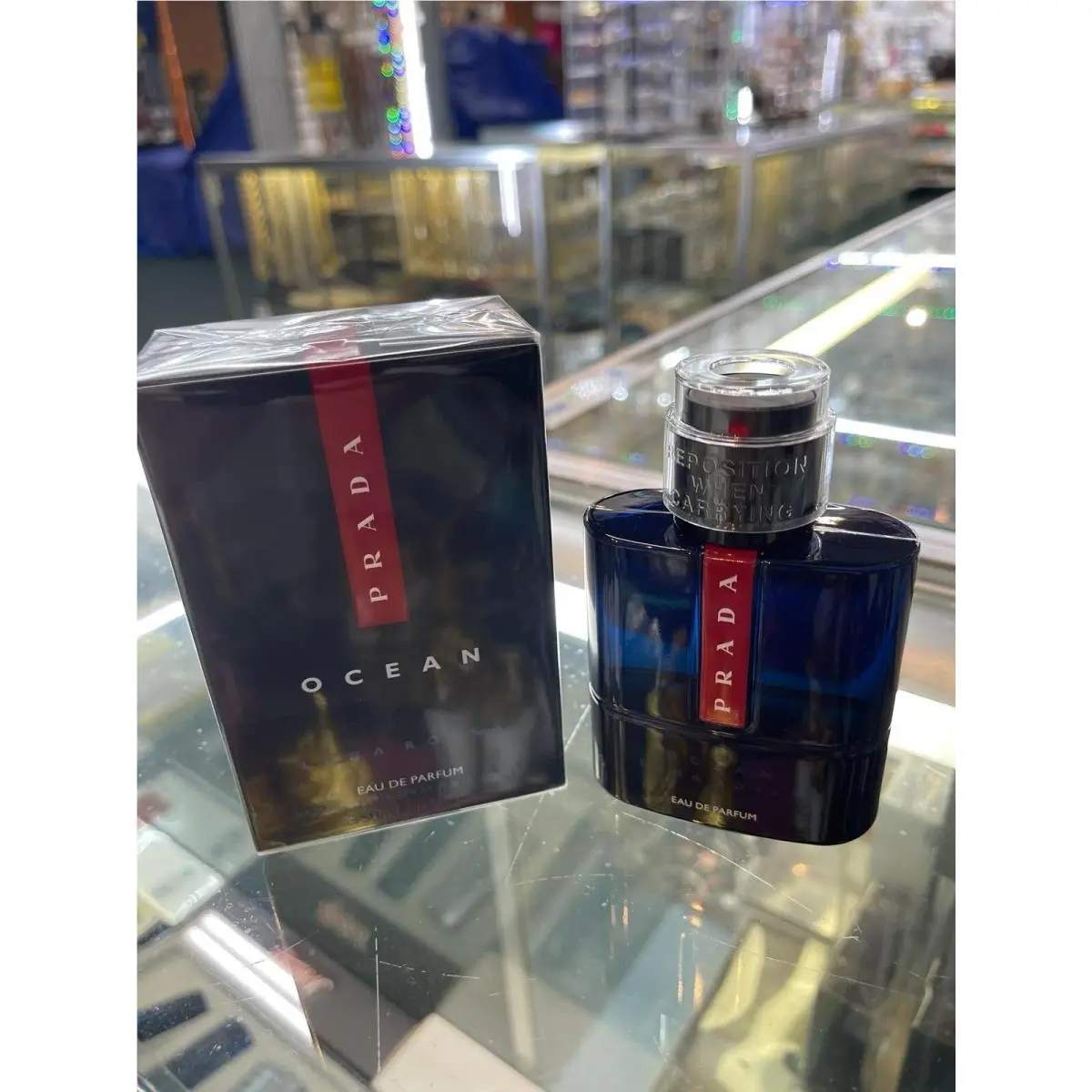 Prada Ocean Luna Rossa Eau de Parfum Edp 1.6 oz 50 ml For Men Him