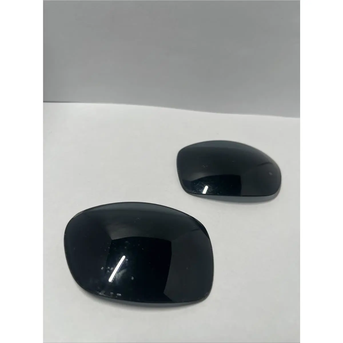 2981 - Prada SPR33N Polarized Black Both Plastic Lenses