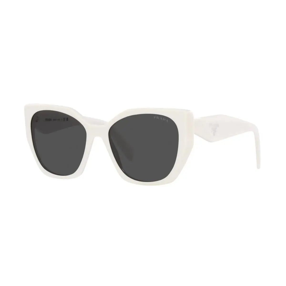 Prada PR 19ZS White/dark Grey 1425/S0 Sunglasses