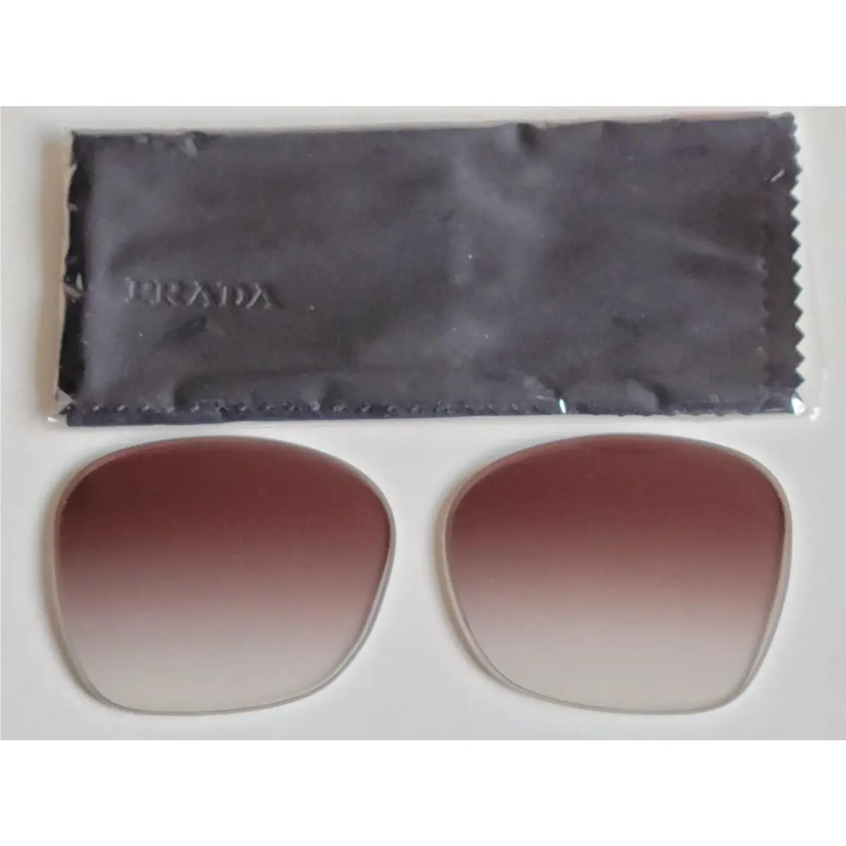 Women`s  Brown Gradient Lens Replacements PR12XSF 54mm by Prada