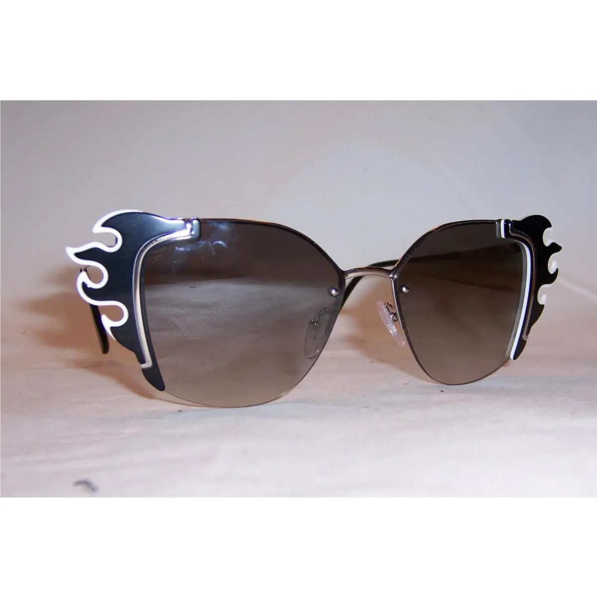 Prada Sunglasses Absolute PR 59V 4285O0 Silver/silver Mirror 59VS