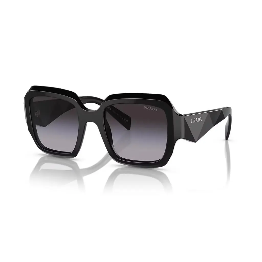 Sunglasses PR28ZS 16K90A Black Frame / Grey Gradient Lens 53mm by Prada