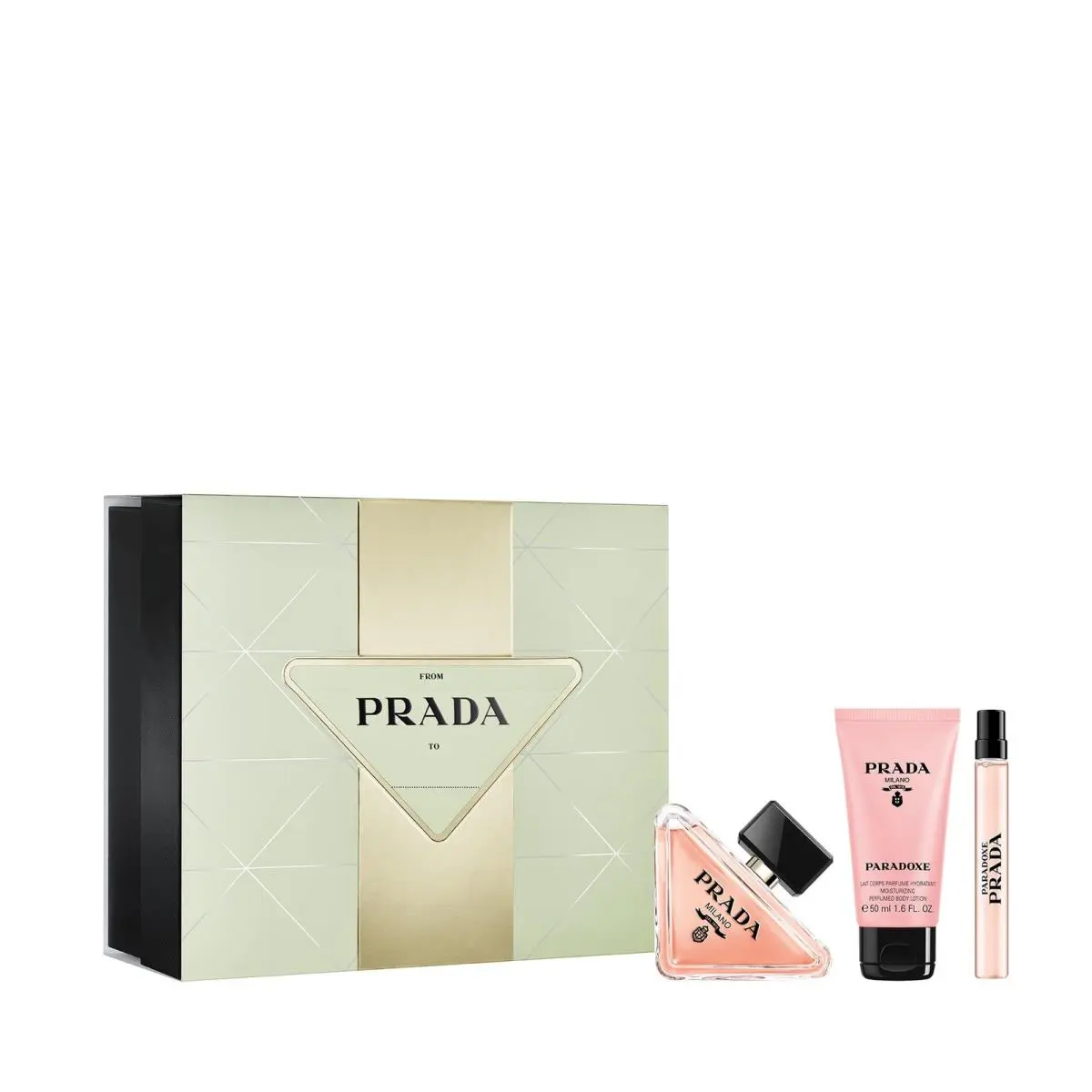 Prada Paradoxe Eau de Parfum Gift Set 3 Fl Oz Eau de Parfum Spray 1.6 Fl Oz Bo