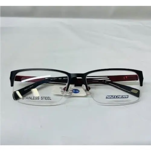 Skechers SE3167-1 Eyeglasses in Matte Black 56-17-140- New/ NO Case