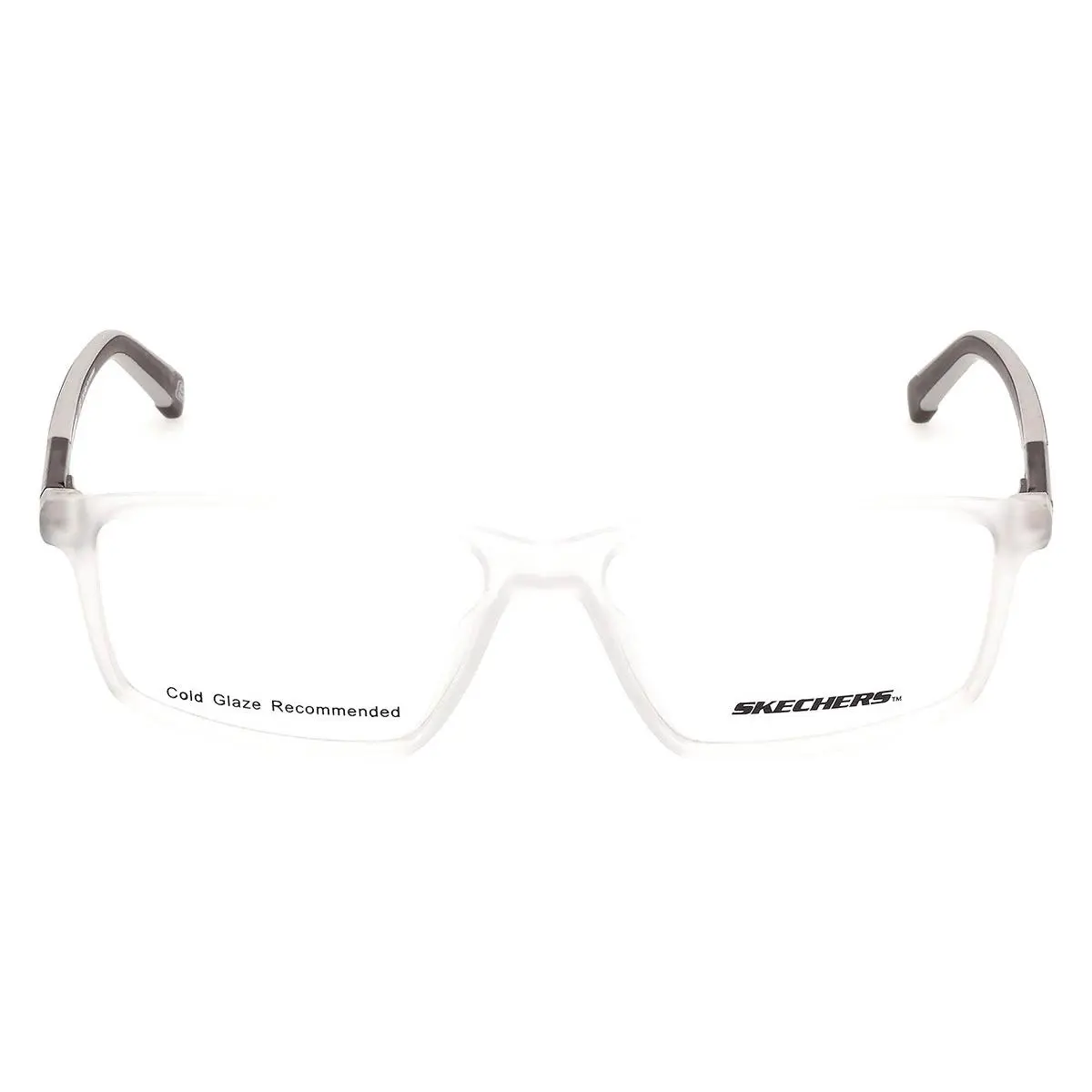 Skechers SE3275 Eyeglasses Men Crystal Rectangle 55mm