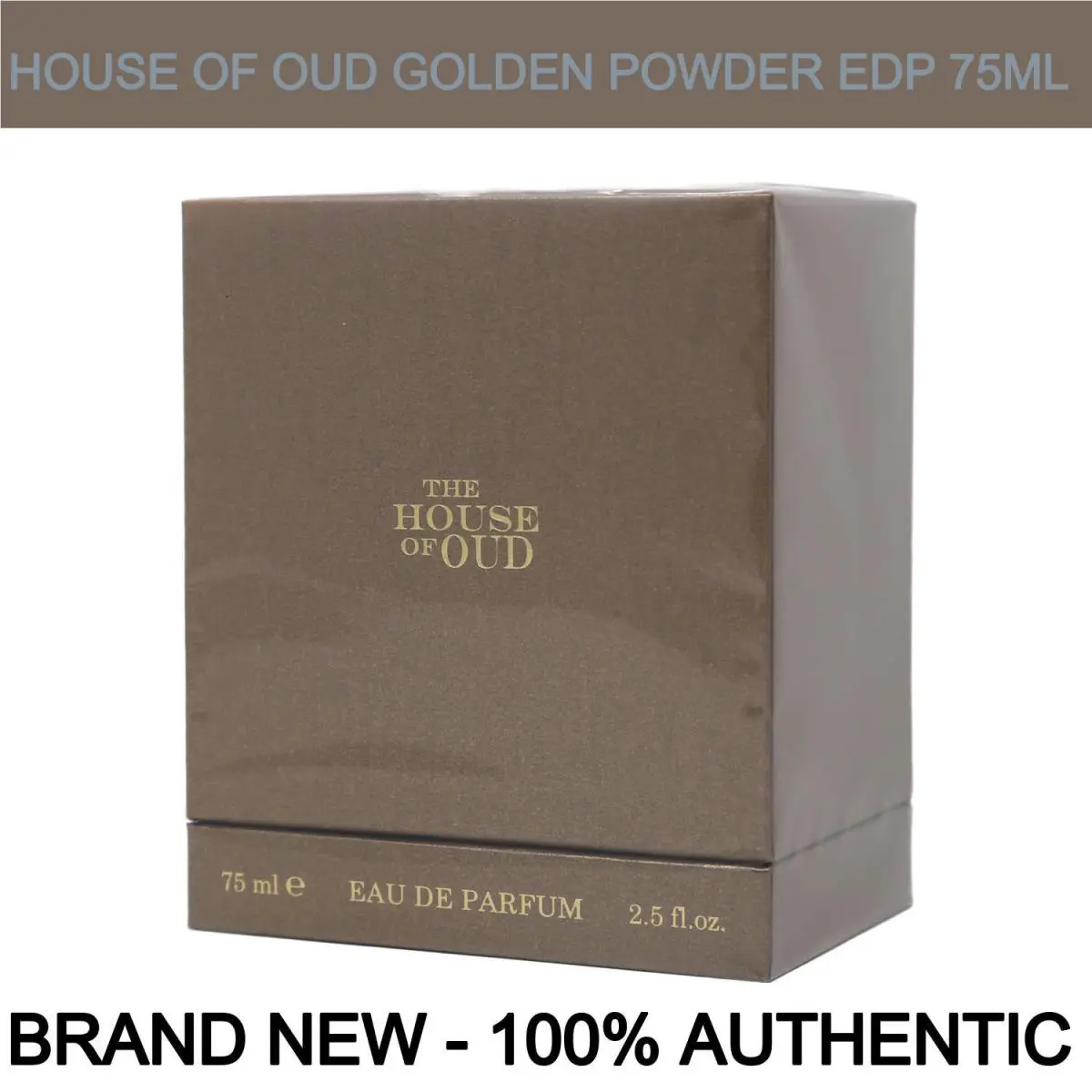 House of Oud Golden Powder Eau de Parfum Unisex Spray 75ml by The House of Oud